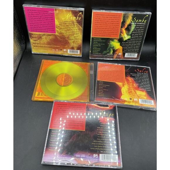 Lot of 5 CD's BALLROOM DANCING Sugo Music Samba Mambo Tango Salsa Latin Jam EC D - Picture 3 of 6